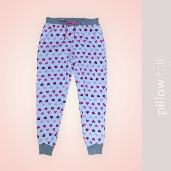 Pillow Talk Other - Pillow‎ Talk Hearts Fleece Pajama Bottoms, Size XL, MSRP $25